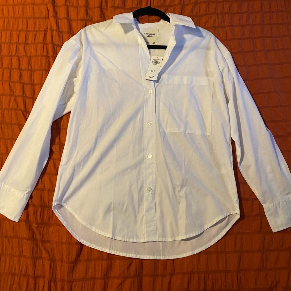 Abercrombie & Fitch Crisp White Shirt